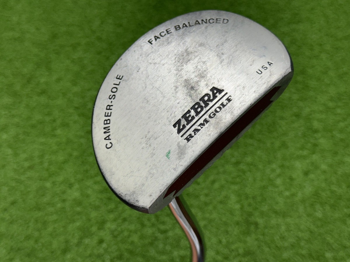 Zebra Ram Golf Camber-Sole Face Balanced Putter USA 35