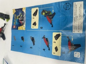 LEGO 8072 Atlantis Sea Jet Complete with Minifigure & Instructions