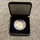 1986 1 oz Silver American Eagle...RARE! (Beautifully Toned) First Year ASE!