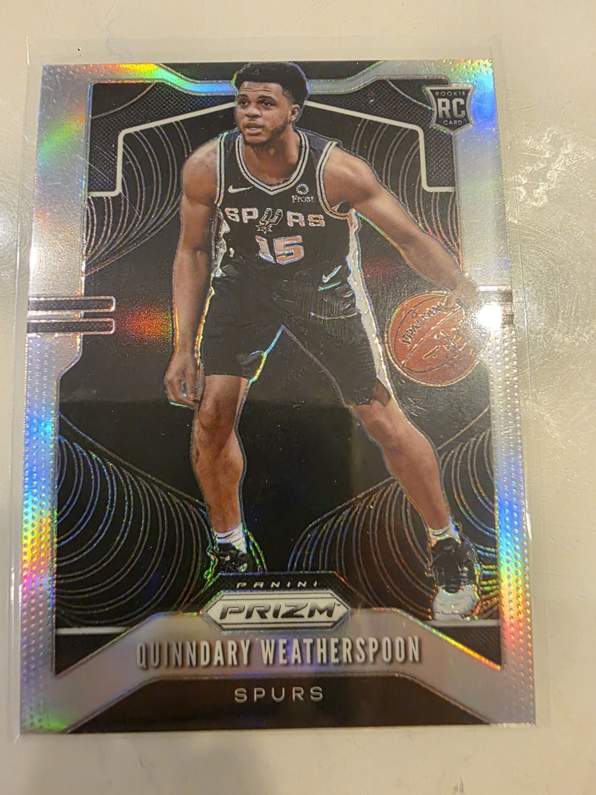 2019 Panini Prizm Quinndary Weatherspoon Silver Prizm Rookie 285 MINT