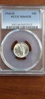 1944-D Mercury Dime PCGS MS66FB Silver 10C Uncirculated Business Strike Denver
