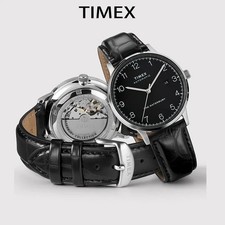 TIMEX Watch Men Automatic Mechanical Fashion Sports Waterproof Leather Strap
