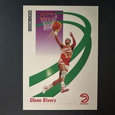 SkyBox 1991-92 Doc Rivers Atlanta Hawks #7 Basketball Card NBA