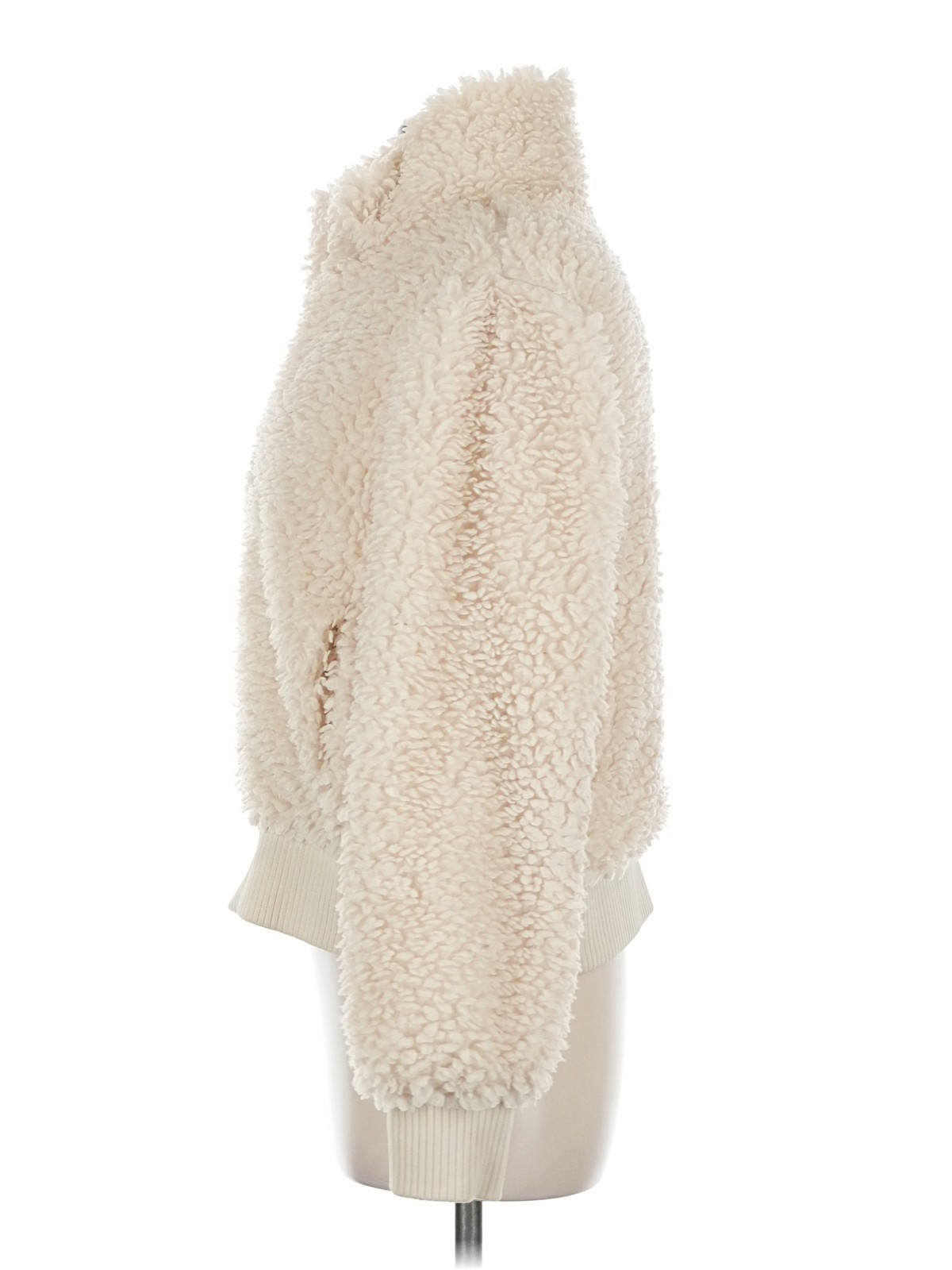 Zara TRF Women Ivory Cardigan M thumbnail 4