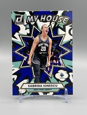2025 Donruss Sabrina Ionescu My House Press Proof Blue #1 WNBA Liberty SP
