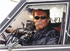 Arnold Schwarzenegger Terminator Autogramm