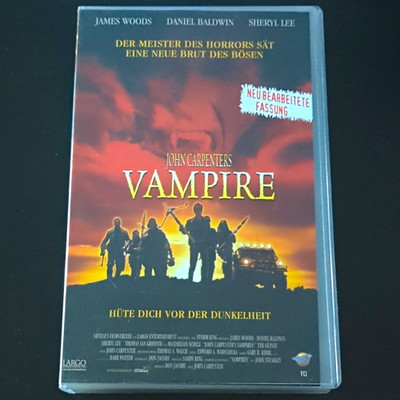 John Carpenters Vampire VHS PAL 1999 Horror/Vampire FSK 16 James Woods