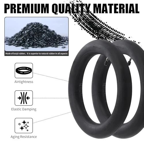 12 1/2 x 2 1/4 Inner Tubes (12.5 x 2.25) 2 Pack fit for Pocket Bikes, Mini 