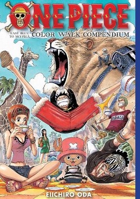 Eiichiro  Oda One Piece Color Walk Compendium: E (Gebundene Ausgabe) (US IMPORT)