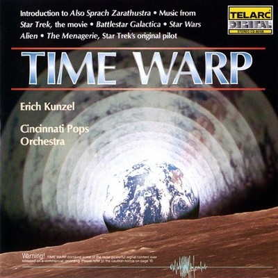 Erich Kunzel Cincinnati Pops Orchestra Time Warp (CD, Album, Mat)  Classical