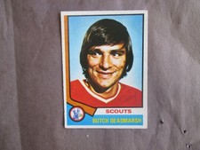 1974-75 O-PEE-CHEE HOCKEY CARD BUTCH DEADMARSH KANSAS CITY SCOUTS RC