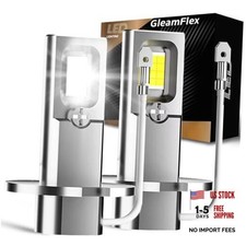 LED Fog Light Bulb, 30000 Lumens LED Bulb 6500K White, 1:1 Mini Size Plug H3