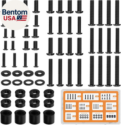 Universal TV Mounting Hardware Kit Set Includes M4 M5 M6 M8 TV Screws and Spacer