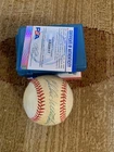 Eddie Mathews Ed Signed Autograph Auto Ball Baseball PSA/DNA Rawlings MLB COA