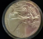 1987 $1 Silver American Eagle Brilliant Uncirculated.