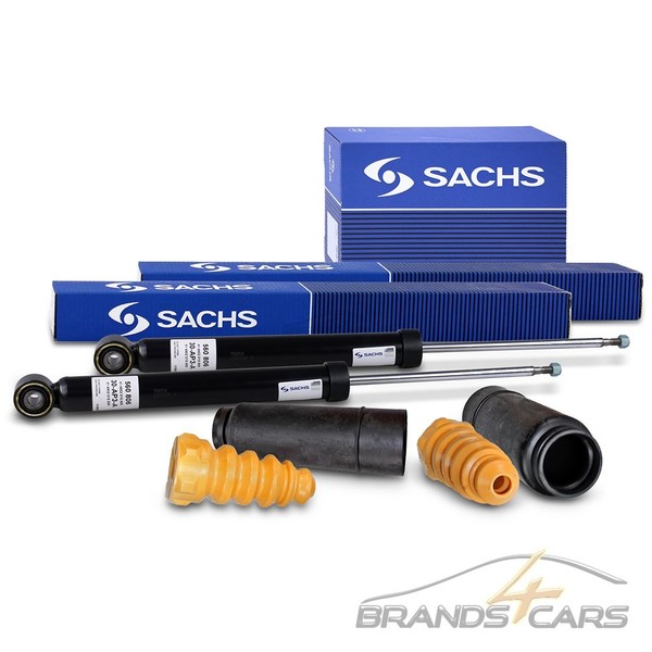 Sachs 2X StoßDÄMpfer + PROTECTION-KIT Hinten FÜR Audi Q3 8U VW Tiguan 5N-image