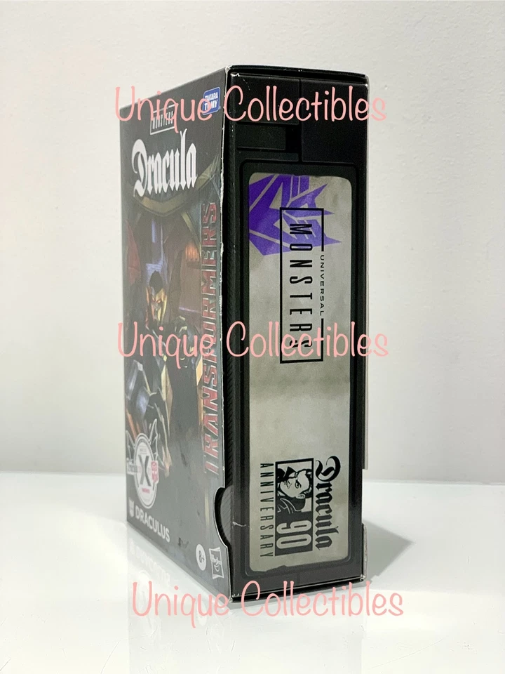 Transformers x Dracula Draculus Decepticon Universal Monsters Collaborative NEW - Image 4 of 4