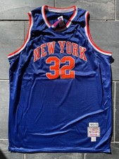 NWT Jerry Lucas NY Knicks 1972-73 Hardwood Classics Jersey sz 60 Mitchell Ness