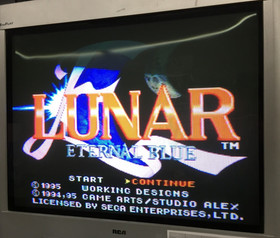 COMPLETE Lunar Eternal Blue SEGA CD Working Designs CIB Manual w/ REG CARD