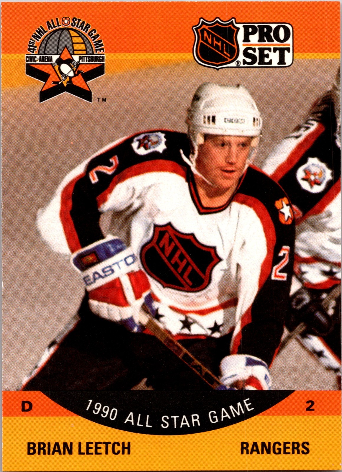 1990-91 Pro Set - Brian Leetch #373