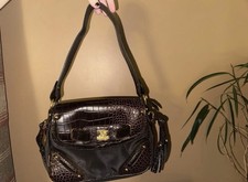Little Brown Faux Leather Women's Bag. You Young Coveri. Excellent Condition