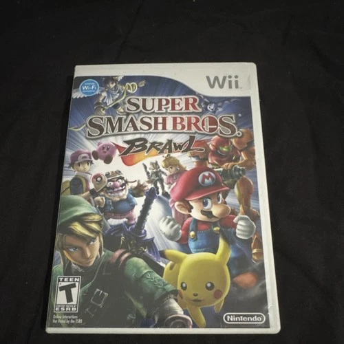 New ListingNintendo Super Smash Bros. Brawl Nintendo Wii Fighting T Manual Multiplayer