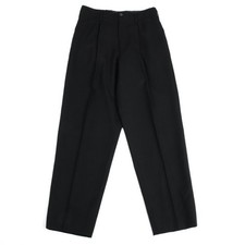 Jean Paul GAULTIER HOMME Wool Gaba Tuck Straight Pants Size 48 K-160886 