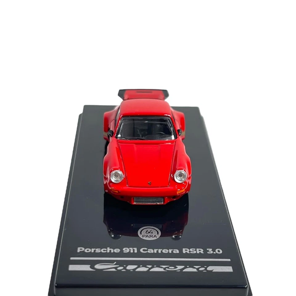 Modellino Auto Paragon 1/64 Porsche 911 Carrera RSR 3.0 Guards Red - Immagine 4 di 4