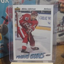 1991-92 Upper Deck Niklas Lidstrom Rookie Card