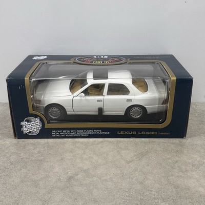 Road Tough 1989 Lexus LS400 1:18 Diecast Model Car White NIB Yat Ming #92038