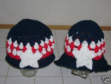 Boutique Crochet July4Th Beanie-