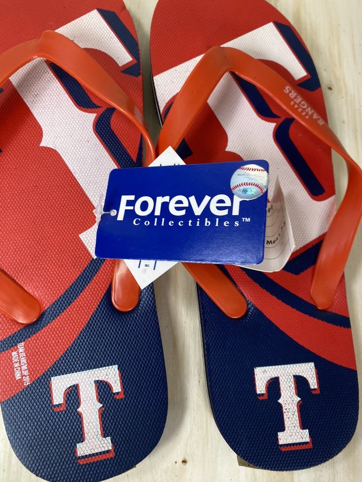 Chanclas de béisbol Texas Rangers MLB logotipo del equipo nuevas con etiquetas varias tallas unisex Foto 4 de 4