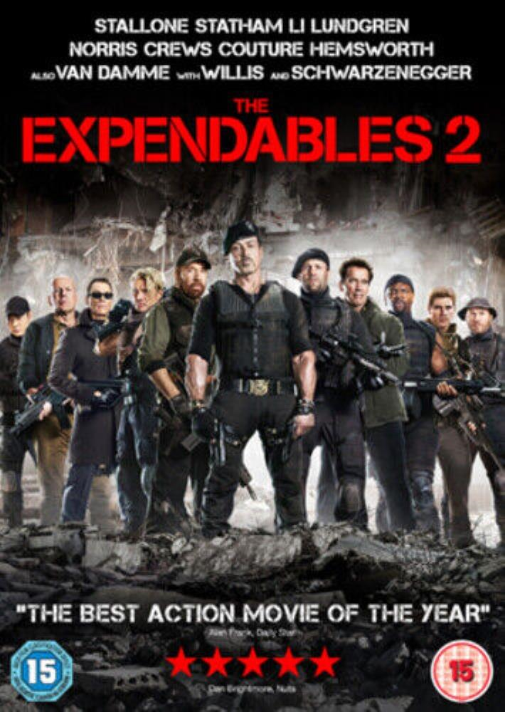 Expendables 2 DVD DVD Jason Statham FREE SHIPPING