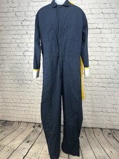 Red Kap Blue Yellow Long Sleeve Costume Band Cape Jumpsuit Size 42L 39X31 