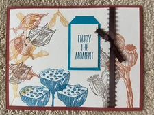 Enjoy the moment  birthday get well friendship card kit of 6 made w/ Stampin' Up