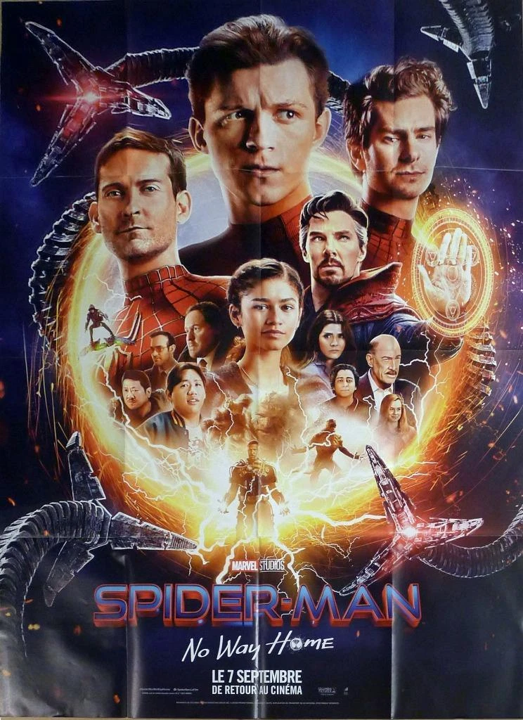 SPIDER-MAN NO WAY HOME - MARVEL / HOLLAND - RERELEASE LARGE MOVIE POSTER |  eBay