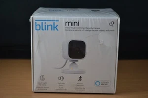 Blink Mini Caméra de sécurité intelligente rechargeable intérieure BCM00300U NEW SEALED