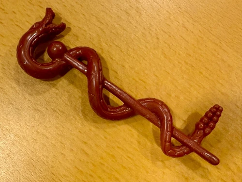 MOTU He-Man Vintage Rattlor Snake Staff Accessory