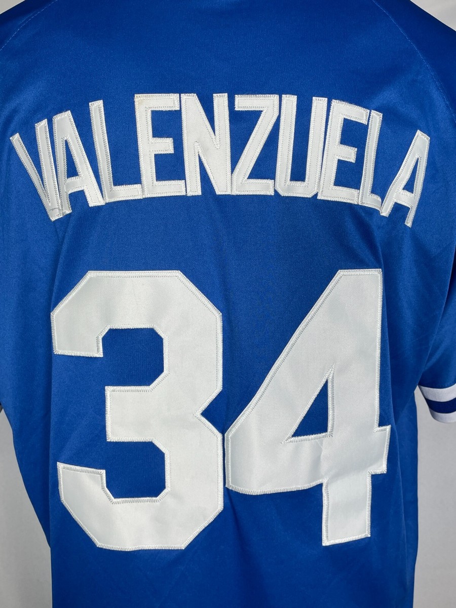 Fernando Valenzuela #34 Los Angeles Dodgers Cooperstown Legend
