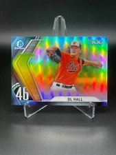 2022 Bowman Scouts' Top 100 Refractor #BTP-46 DL Hall NM-MT Orioles - Free Ship