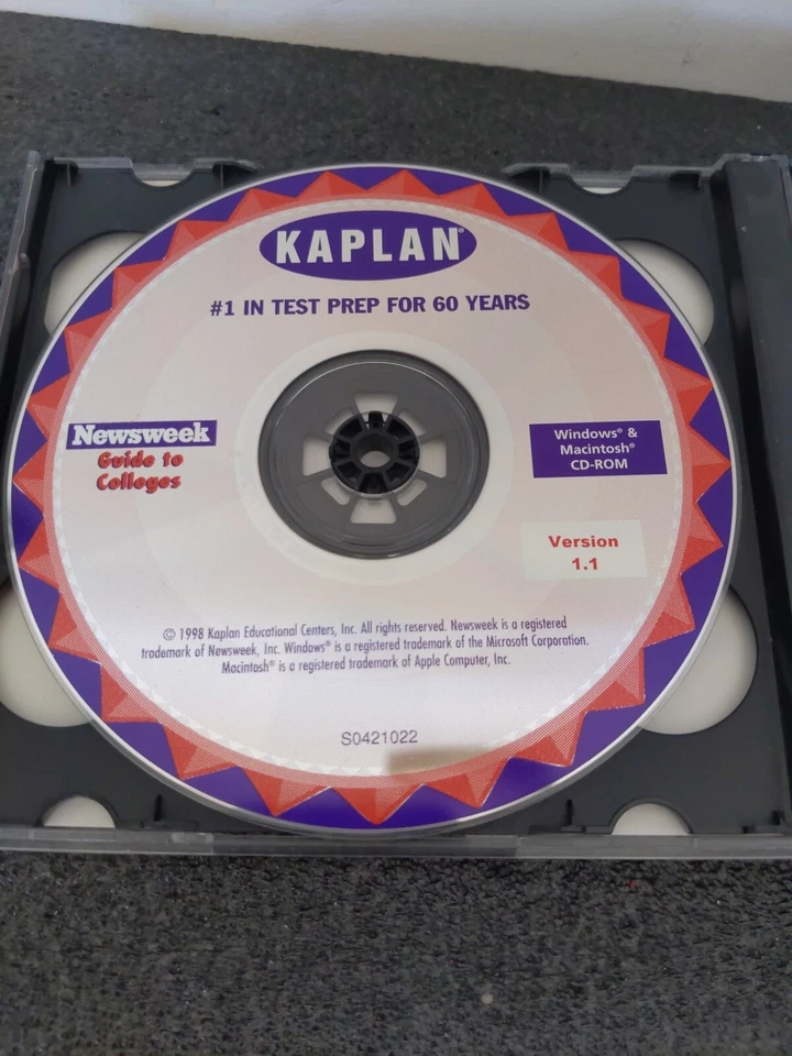 Kaplan SAT/ACT/PSAT Ver. 3.0 Deluxe Edition (5 Disc Set) Test Preparation Kit - Image 4 of 4