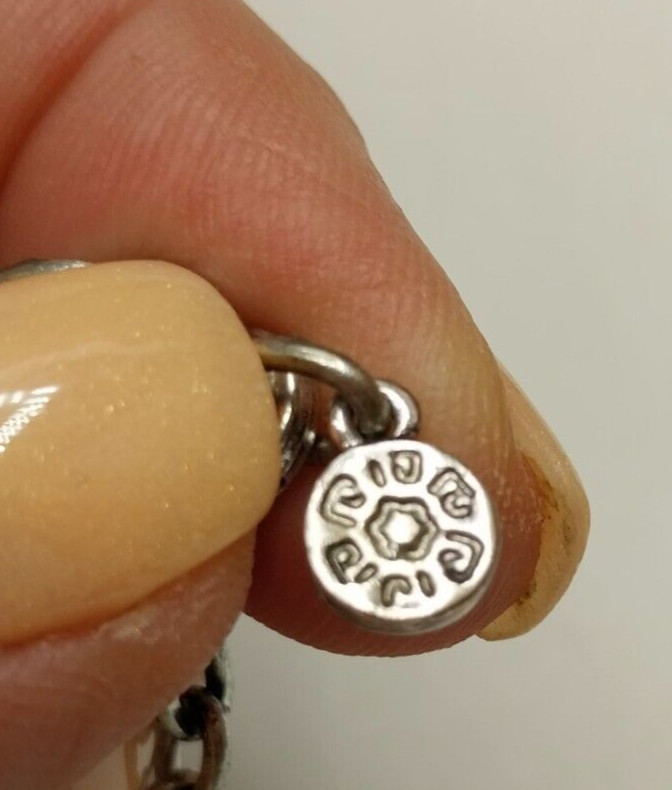 Ruby Rd. Muted Silver Tone Textured Interlinked M… - image 9