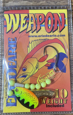 Erie Dearie ED300205 Weapon Fishing Lure Yellow Weight Included-NEW-SHIPS 24 HRS
