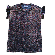CURRENT/ELLIOTT The Floral Velvet Janie Dress...