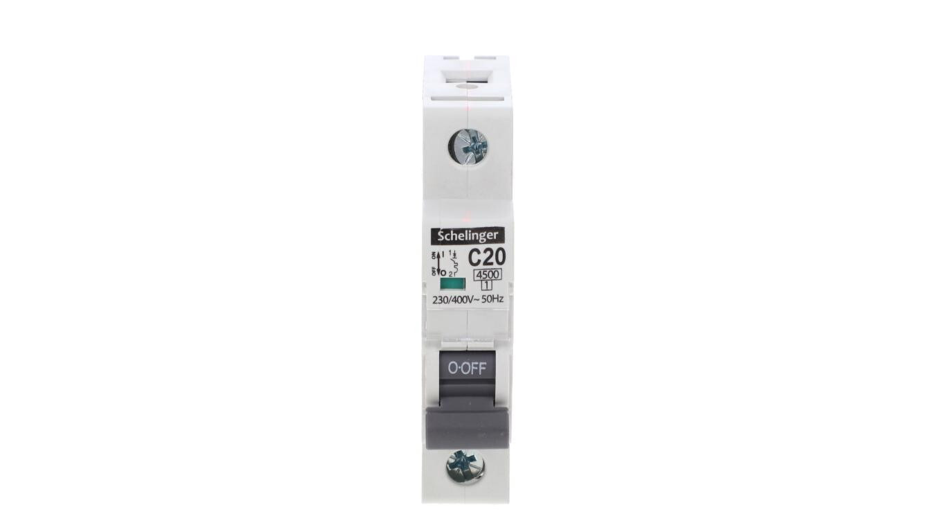 CIRCUIT BREAKER 1P C 20A SCHELINGER /T2UK