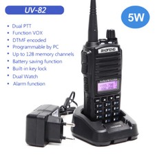 UV-82 Walkie Talkies Two-Way Radio Dual Band UHF VHF Long Range Wireless