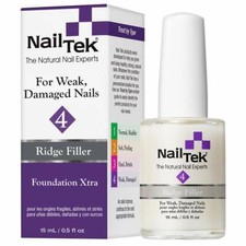 Nail Tek XTRA 4 Nail Ridge Filling for Weak, Damaged Nail 0.5oz
