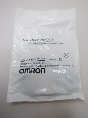 Omron E3Z-T81-J0SRD-U1 Sensor Receiver w/ Plug
