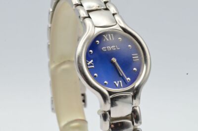EBEL BELUGA DAMEN UHR QUARTZ STAHL/STAHL MEDIUM 28MM ORIGINAL 2 BAND 9157421