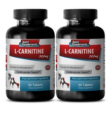 muscle metabolism - L-Carnitine 500mg - fat burning supplement 2B